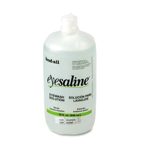 Honeywell Fendall Eyesaline Eyewash Bottle Refill 32 Oz Bottle 12/carton - Janitorial & Sanitation - Honeywell