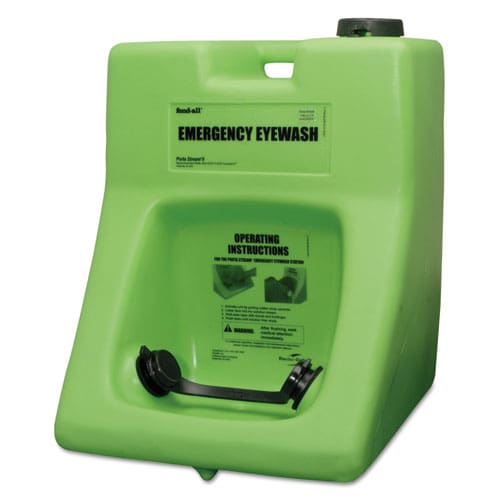 Honeywell Fendall Porta Stream Ii Eye Wash Station With Eyesaline Concentrate 16 Gal - Janitorial & Sanitation - Honeywell