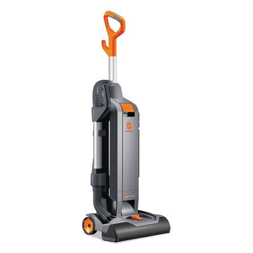 Hoover Commercial Hushtone Vacuum Cleaner With Intellibelt 15 Cleaning Path Gray/orange - Janitorial & Sanitation - Hoover® Commercial