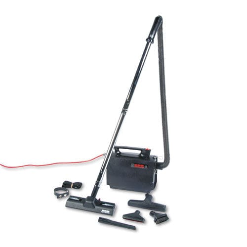 Hoover Commercial Portapower Lightweight Vacuum Cleaner 10 Cleaning Path Black - Janitorial & Sanitation - Hoover® Commercial