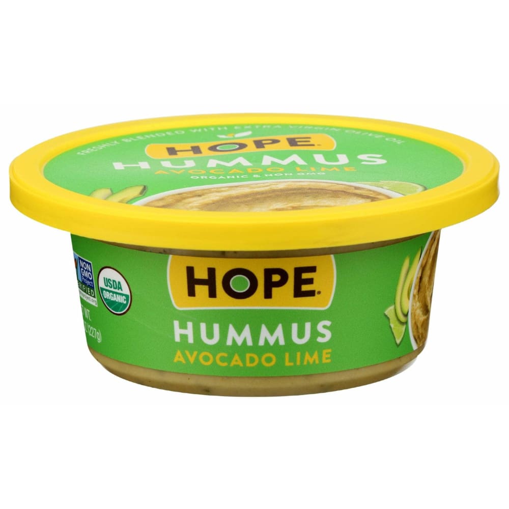 HOPE Grocery > Refrigerated HOPE: Avocado Lime Hummus, 8 oz