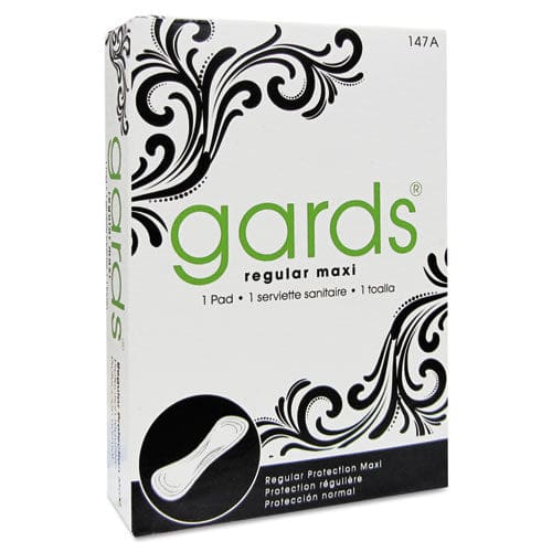 HOSPECO Gards Vended Sanitary Napkins #4 250 Individually Boxed Napkins/carton - Janitorial & Sanitation - HOSPECO®