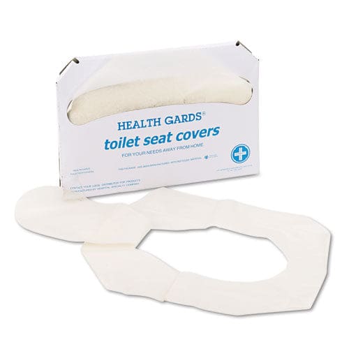 HOSPECO Health Gards Toilet Seat Covers Half-fold 14.25 X 16.5 White 250/pack 4 Packs/carton - Janitorial & Sanitation - HOSPECO®