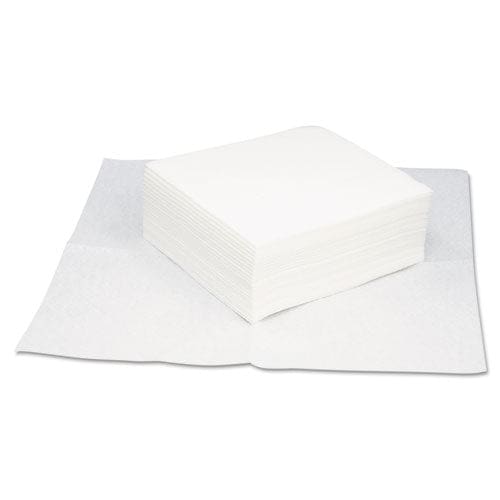 HOSPECO Taskbrand Grease And Oil Wipers Quarterfold 12 X 13.25 White 50/pack 16 Packs/carton - Janitorial & Sanitation - HOSPECO®