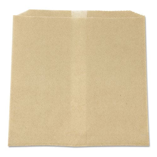 HOSPECO Waxed Napkin Receptacle Liners 8.5 X 8 Brown 500/carton - Janitorial & Sanitation - HOSPECO®