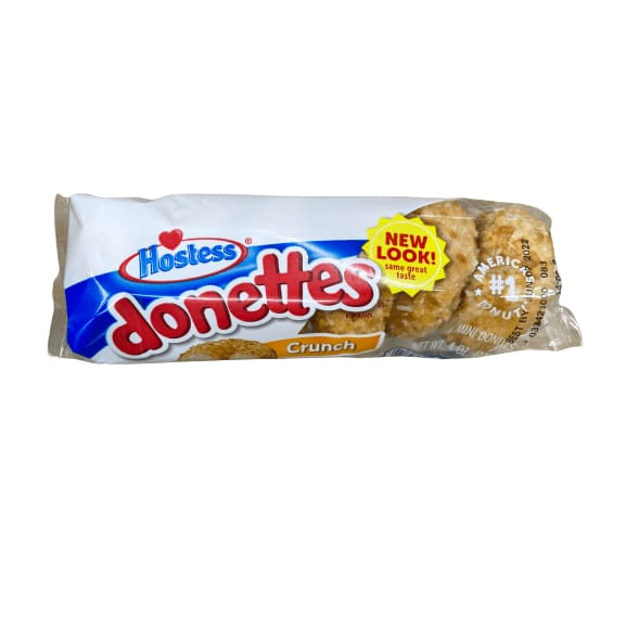 Hostess HOSTESS  DONETTES Single Serve, Multiple Choice Flavor, 6 count, 3 oz