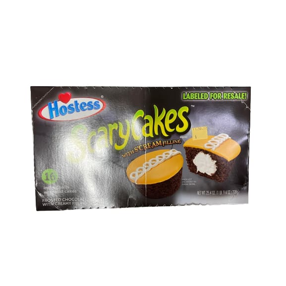 Hostess Halloween Scary Cakes 16 ct. 25.4 oz. - Hostess