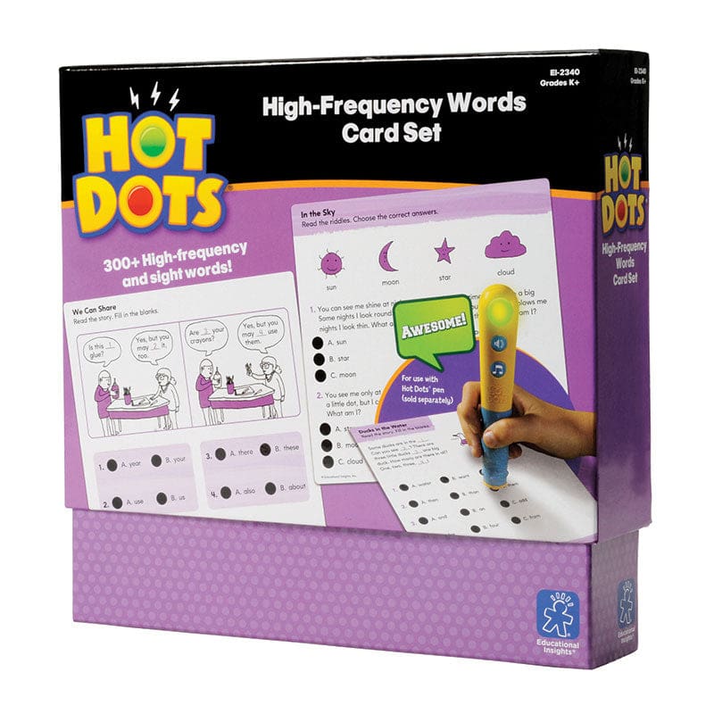 Hot Dots High Frequency Words Set - Hot Dots - Learning Resources