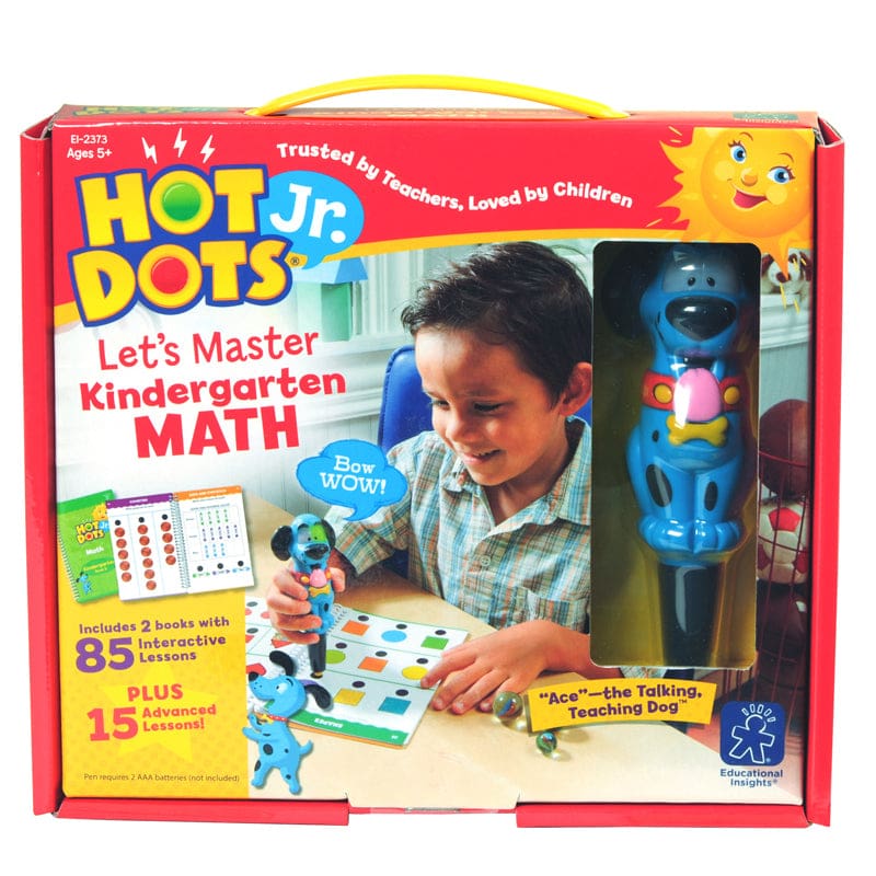 Hot Dots Jr Lets Master Math Gr K - Hot Dots - Learning Resources