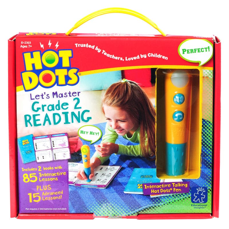 Hot Dots Jr Lets Master Reading Gr 2 - Hot Dots - Learning Resources