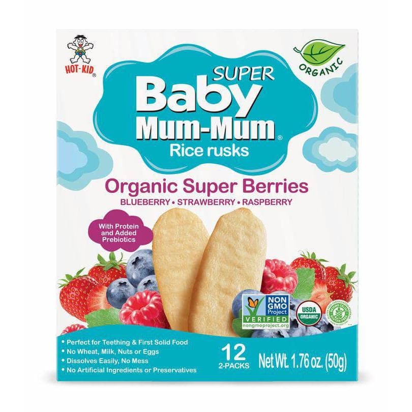 HOT KID Hot Kid Teether Baby Super Berry, 1.76 Oz