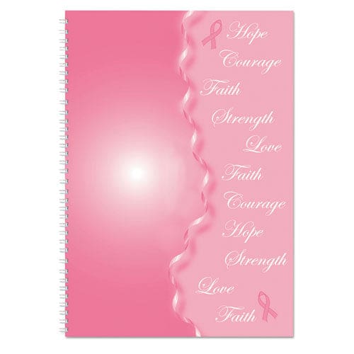 House of Doolittle Breast Cancer Awareness Recycled Ruled Monthly Planner/journal 10 X 7 Pink Cover 12-month (jan To Dec): 2023 - School