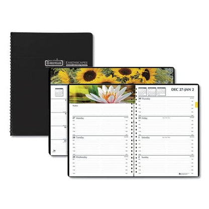 House of Doolittle Earthscapes Recycled Weekly/monthly Planner Gardens Of The World Photography 10 X 7 Black Cover 12-month (jan-dec): 2023