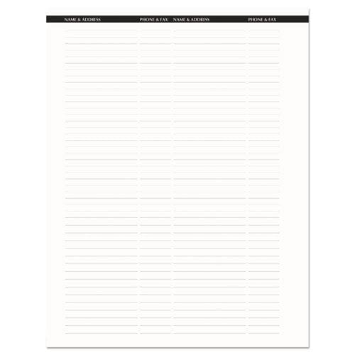 House of Doolittle Recycled Professional Weekly Planner 15-minute Appts 11 X 8.5 Black Wirebound Soft Cover 12-month (jan To Dec): 2023 -