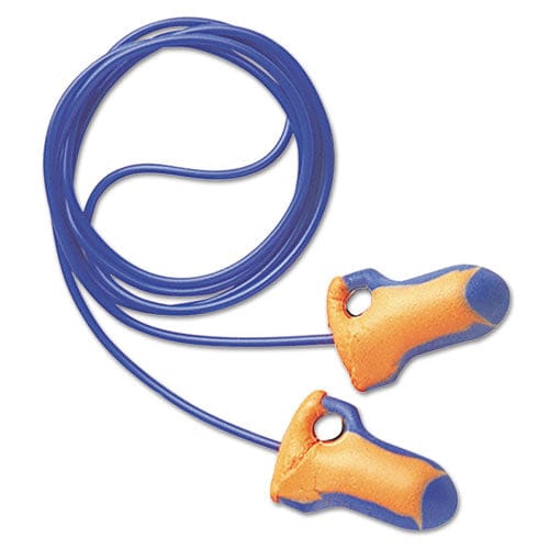 Howard Leight by Honeywell Lt-30 Laser Trak Single-use Earplugs Corded 32nrr Orange/blue 100 Pairs - Janitorial & Sanitation - Howard