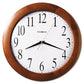 Howard Miller Corporate Wall Clock 12.75 Overall Diameter Cherry Case 1 Aa (sold Separately) - Office - Howard Miller®