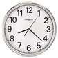 Howard Miller Hamilton Wall Clock 12 Overall Diameter Silver Case 1 Aa (sold Separately) - Office - Howard Miller®