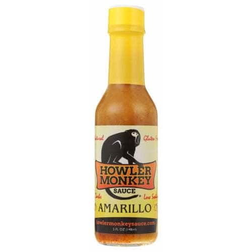 HOWLER MONKEY SAUCE Grocery > Pantry HOWLER MONKEY SAUCE: Amarillo Hot Sauce, 5 oz