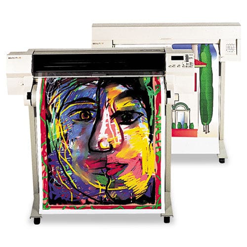 HP Designjet Large Format Paper For Inkjet Prints 7 Mil 42 X 100 Ft Gloss White - School Supplies - HP