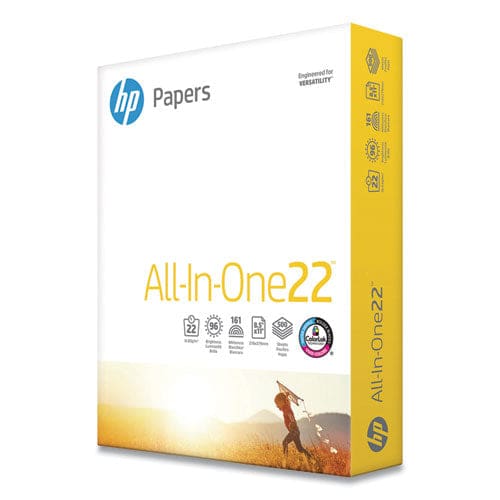 HP Papers All-in-one22 Paper 96 Bright 22 Lb Bond Weight 8.5 X 11 White 500/ream - School Supplies - HP Papers