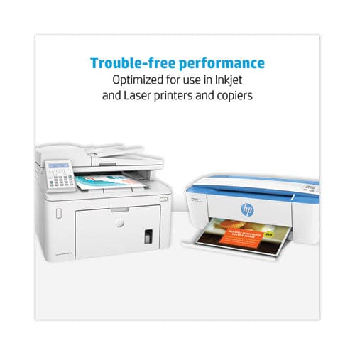 HP Premium Choice Laserjet Paper 100 Bright 32 Lb Bond Weight 8.5 X 11 Ultra White 500/ream - School Supplies - HP