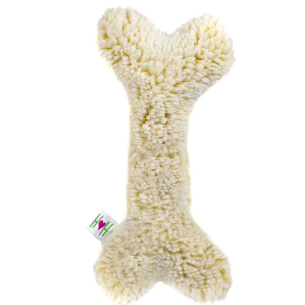 Hugglehounds Dog Fleece Bone Squeaker Pink 2 Foot - Pet Supplies - Hugglehounds