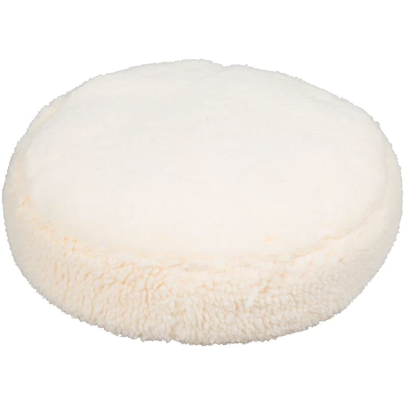 Hugglehounds Dog Fleece Pouf Bed; Natural - Large - Pet Supplies - Hugglehounds