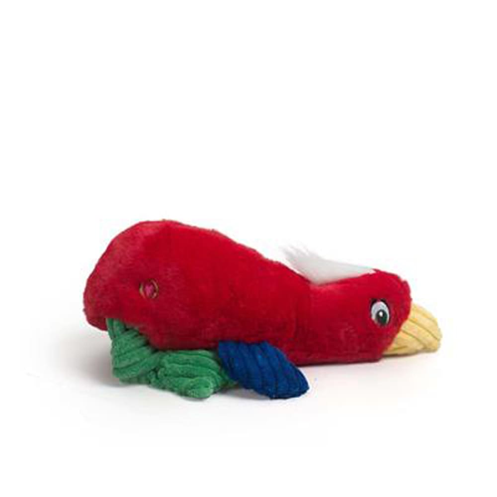 Hugglehounds Dog Fuzzy Flock Knottie Parrot - Pet Supplies - Hugglehounds