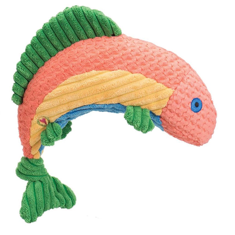 Hugglehounds Dog Knottie Rainbow Trout Large - Pet Supplies - Hugglehounds