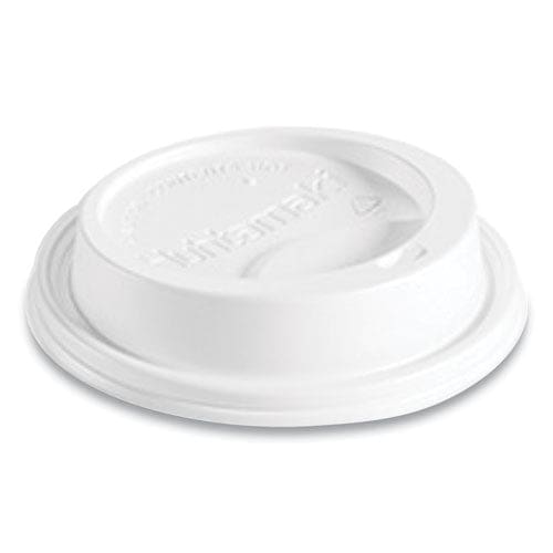 Huhtamaki Dome Sipper Hot Cup Lids Fits 8 Oz Hot Cups Black 1,000/carton - Food Service - Huhtamaki