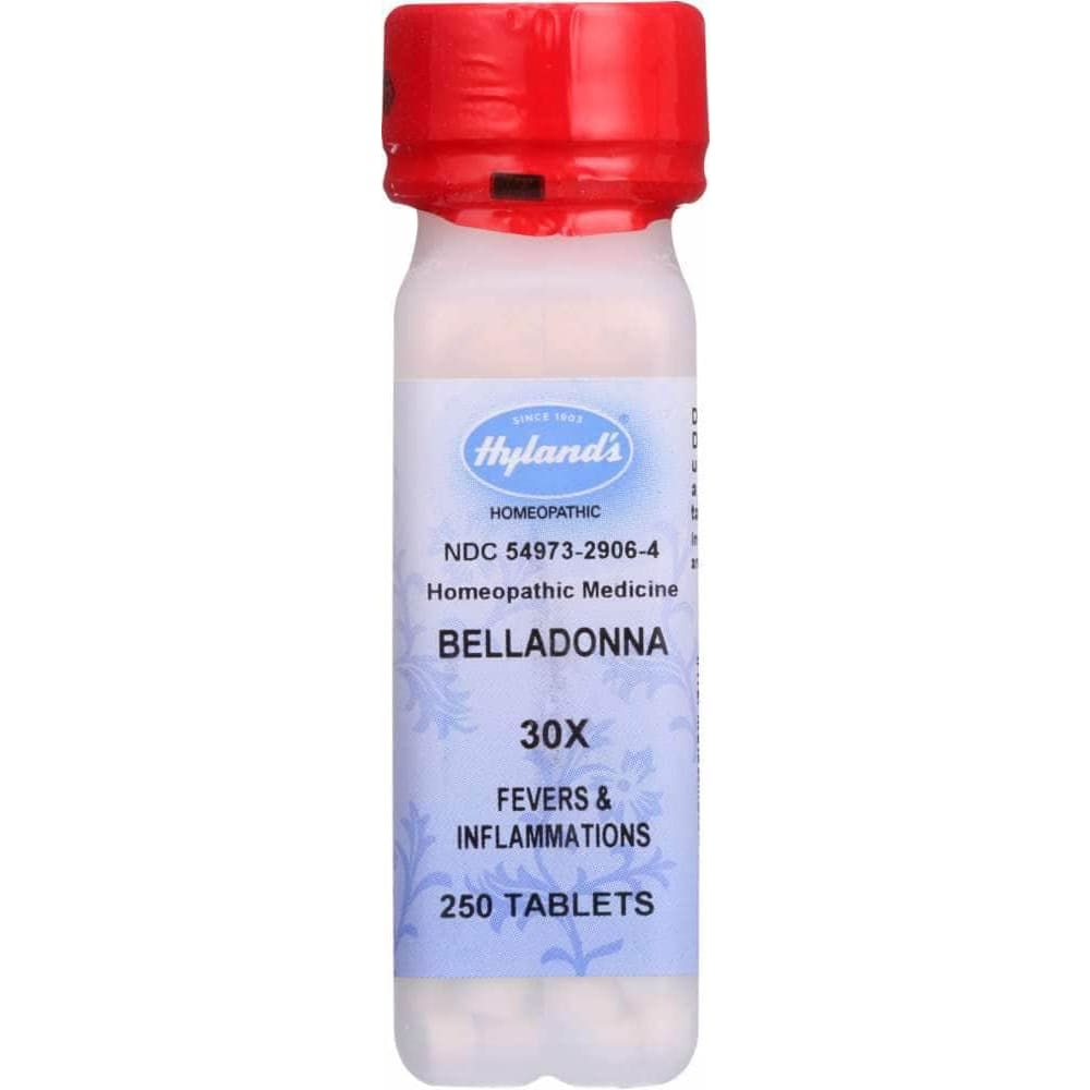 HYLANDS Hyland Belladonna 30X, 250 Tablets