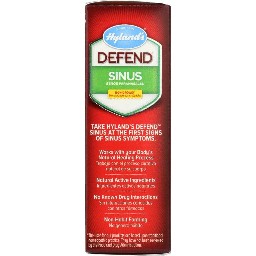 HYLANDS Hyland Sinus Defend, 40 Tablets