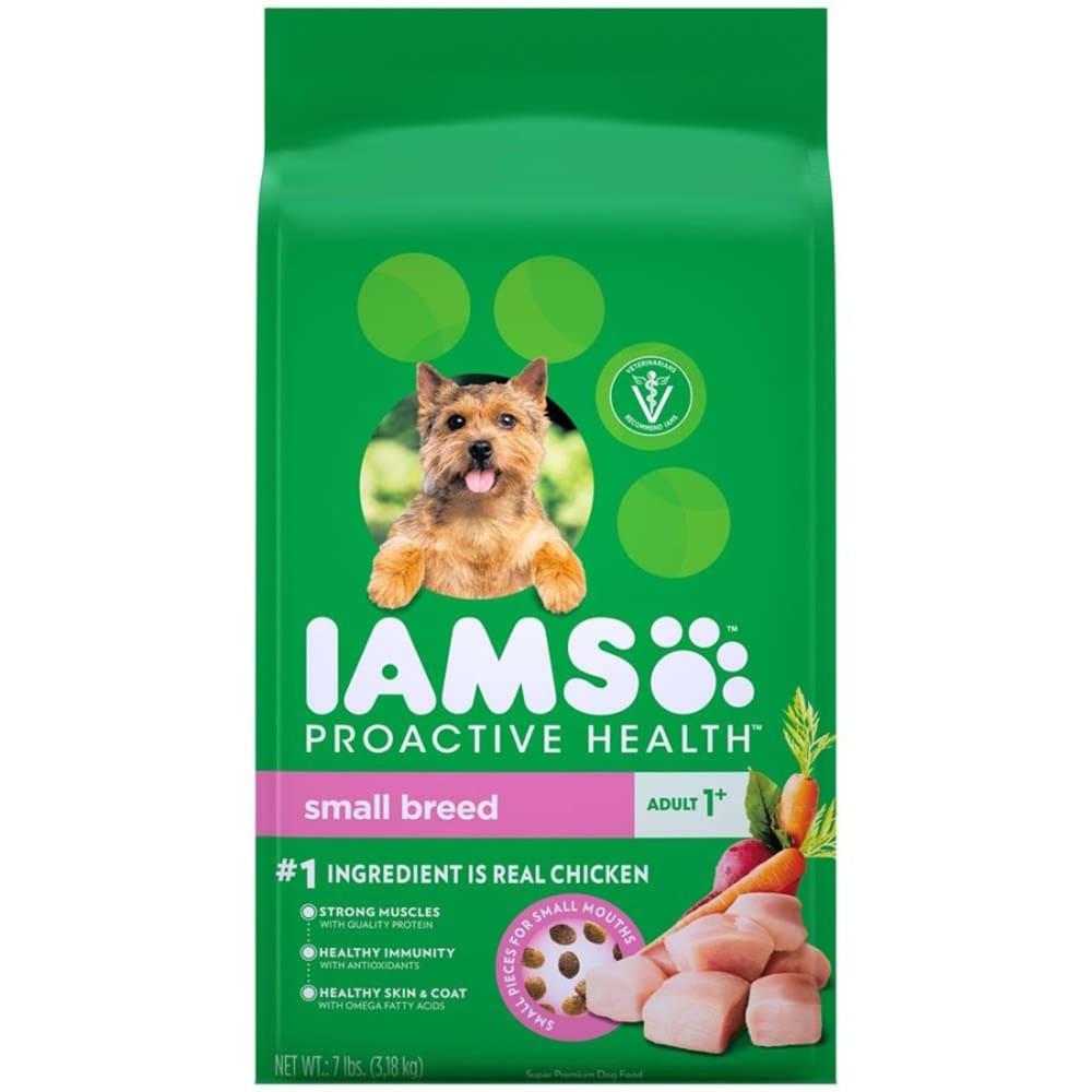 IAMS ProActive Health Adult Small and Toy Breed Dog Food 7 lb - Pet Supplies - IAMS
