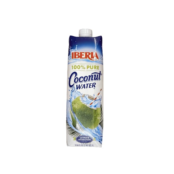 Iberia Iberia 100% Natural Coconut Water, 33.8 Fl Oz