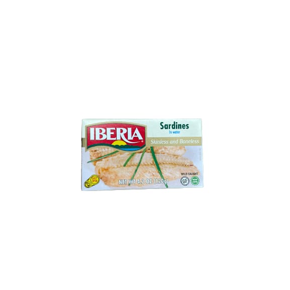 Iberia Iberia Skinless and Boneless Sardines in Water, 4.2 oz.