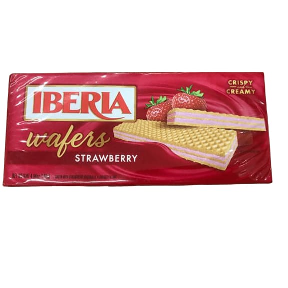 Iberia Wafers Strawberry, 4.94 oz - ShelHealth.Com