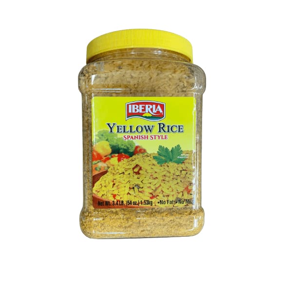 Iberia Iberia Yellow Rice, Spanish Style, 3.4 Lb