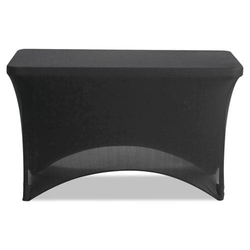 Iceberg Igear Fabric Table Cover Open Design Polyester/spandex 30 X 72 Black - Food Service - Iceberg