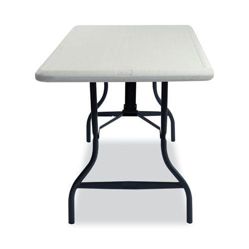 Iceberg Indestructable Industrial Folding Table Rectangular Top 1,200 Lb Capacity 96w X 30d X 29h Platinum - Furniture - Iceberg