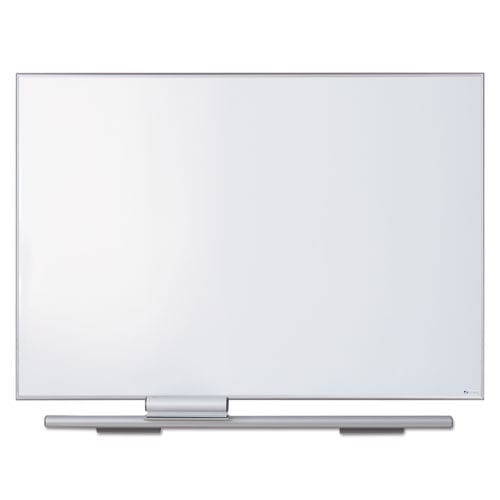 Iceberg Polarity Magnetic Porcelain Dry Erase White Board 48 X 34 White Surface Silver Aluminum Frame - School Supplies - Iceberg