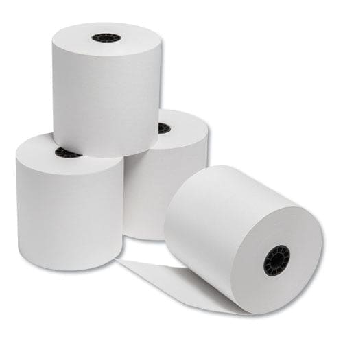 Iconex Impact Bond Paper Rolls 1-ply 3.25 X 243 Ft White 4/pack - Office - Iconex™