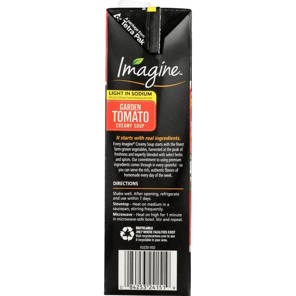 IMAGINE FOODS Imagine Light In Sodium Creamy Garden Tomato Soup, 32 Oz