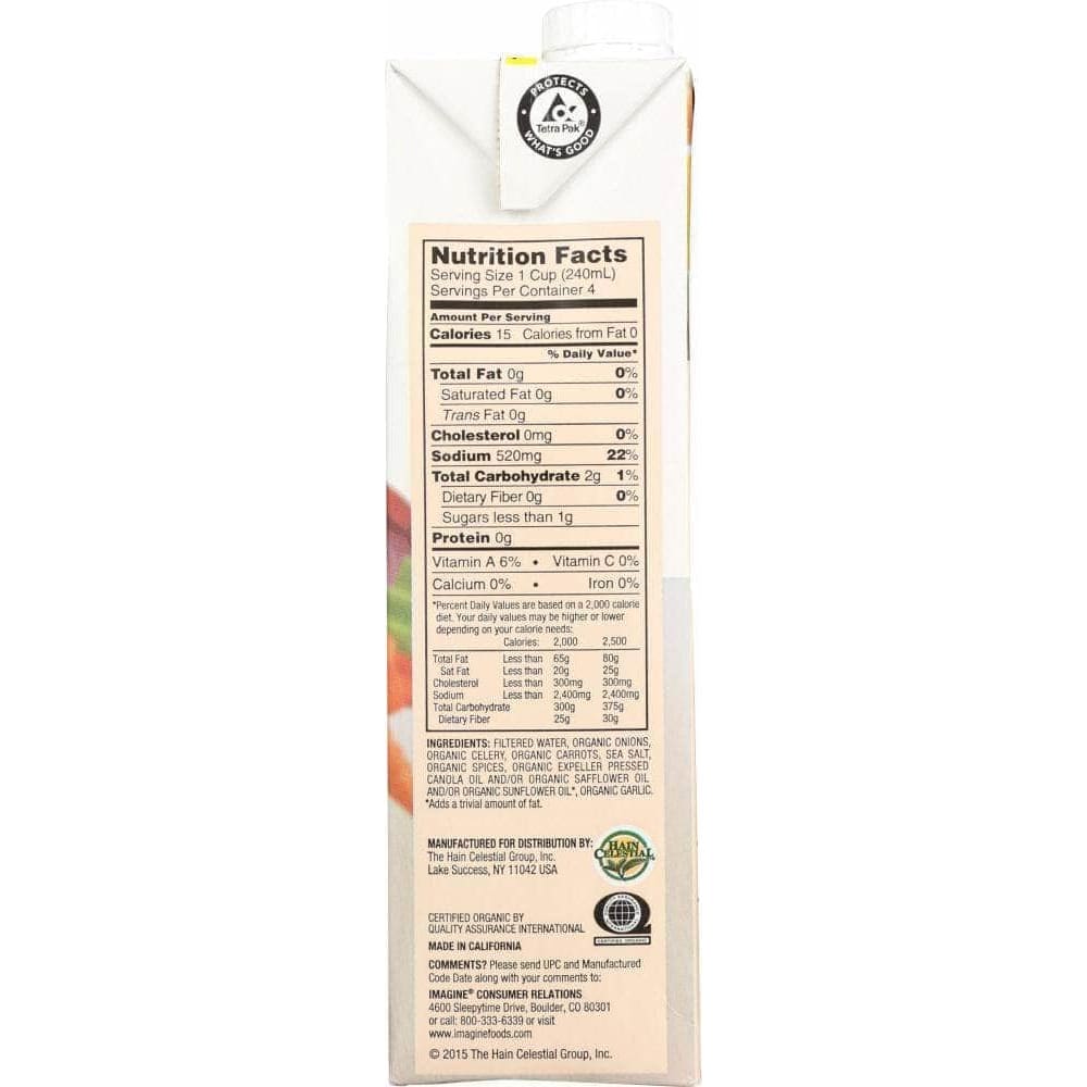 Imagine Foods Imagine Organic No-Chicken Broth, 32 oz