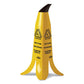 Impact Banana Wet Floor Cones 14.25 X 14.25 X 36.75 Yellow/brown/black - Janitorial & Sanitation - Impact®
