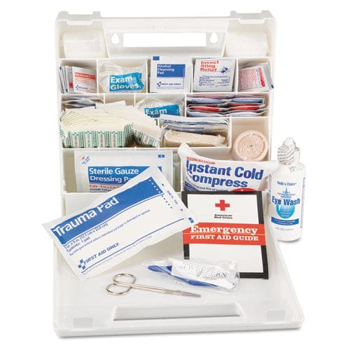 Impact First Aid Kit For 50 People 194 Pieces Plastic Case - Janitorial & Sanitation - Impact®