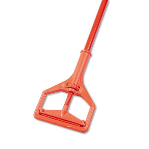 Impact Janitor Style Screw Clamp Mop Handle Fiberglass 64 Safety Orange - Janitorial & Sanitation - Impact®