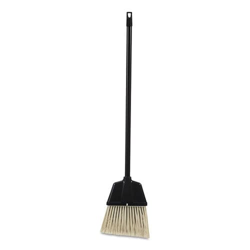 Impact Lobby Dust Pan Broom Plastic Bristles 38 Handle Natural/black 12/carton - Janitorial & Sanitation - Impact®
