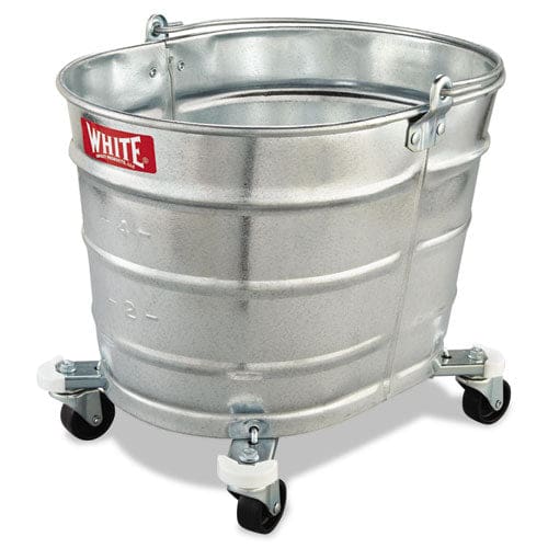 Impact Metal Mop Bucket 26 Qt Steel - Janitorial & Sanitation - Impact®