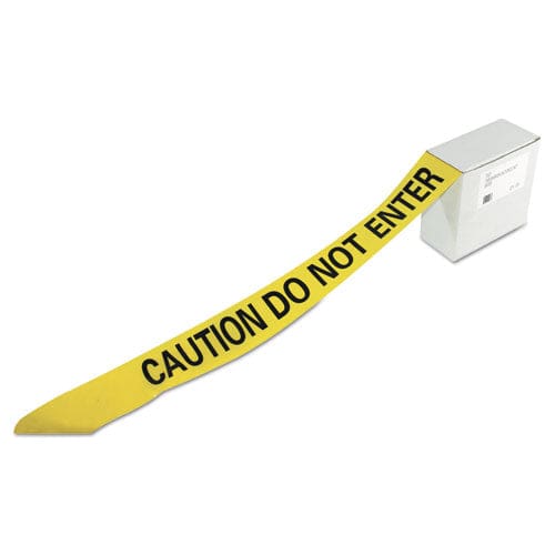 Impact Site Safety Barrier Tape caution Text 3 X 1,000 Ft Yellow/black - Janitorial & Sanitation - Impact®