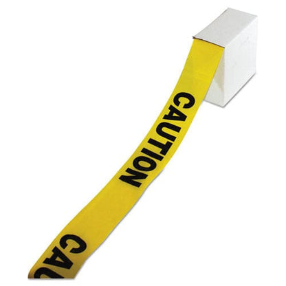 Impact Site Safety Barrier Tape caution Text 3 X 1,000 Ft Yellow/black - Janitorial & Sanitation - Impact®